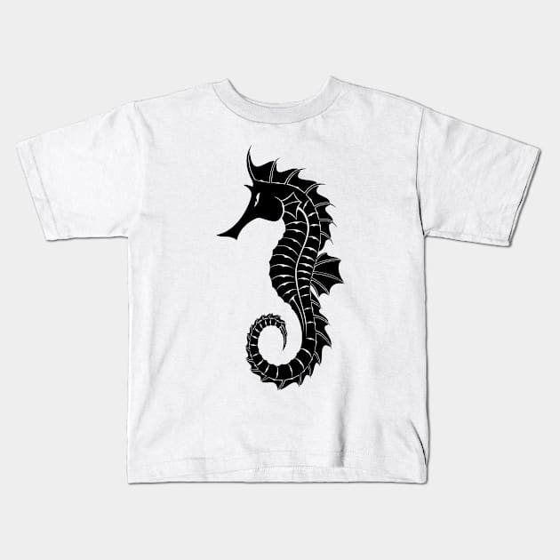 Seahorse Kids T-Shirt by scdesigns